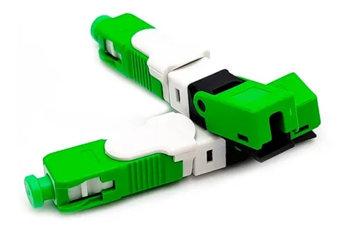 CONECTOR MECANICO TIPO FURUKAWA SC APC VERDES