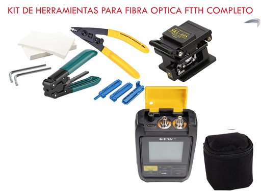 [61] KIT FTTH 4 EN 1 DE HERRAMIENTAS 