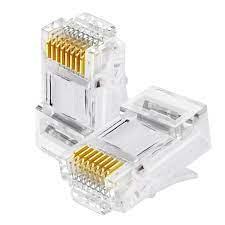 [611] CONECTOR RJ45 CAT 6 x 100 UNIDADES