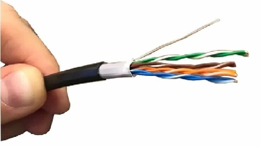 [911] UTP CAT 5 EXT ALEACION DOBLE CHAQUETA X 305 MTS 