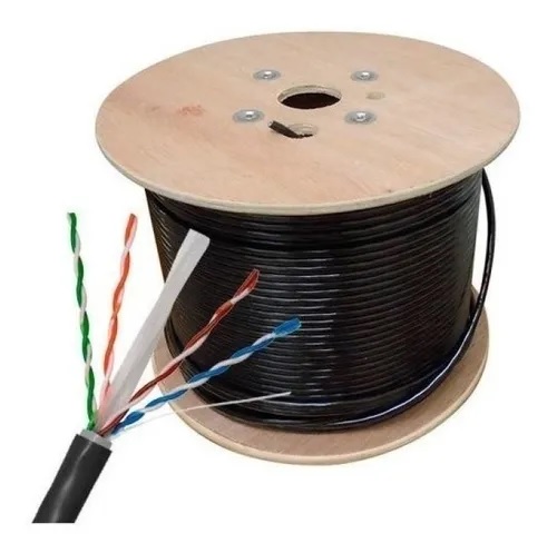 [969] UTP CAT 6 EXT ALEACION X 305M DOBLE CHAQUETA LPS