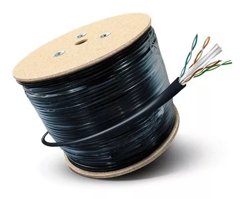 [757] UTP 6 EXT COBRE X 305M DOBLE CHAQUETA LPS