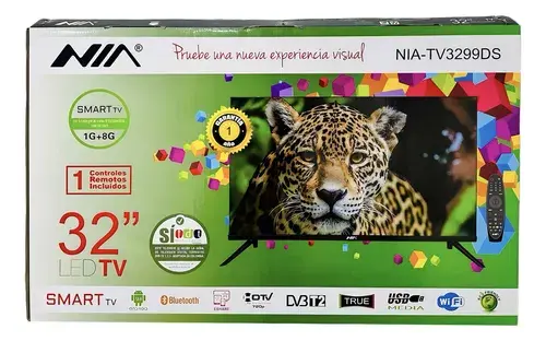 [2073] TELEVISOR TV 32 PULGADAS LED NIA