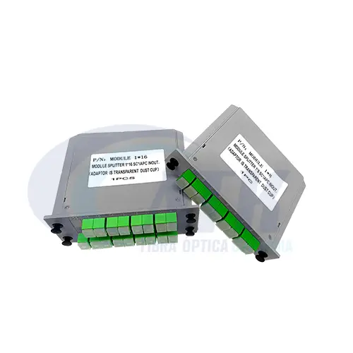 [740] CAJA SPLITER 1X16 TIPO CASSETTE