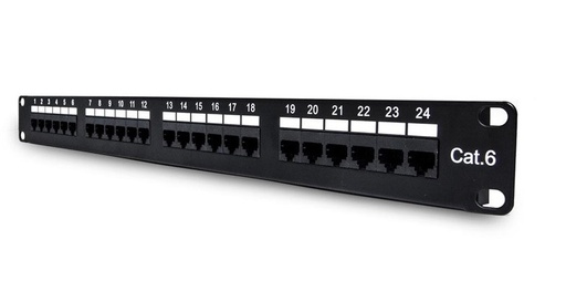 [684] PATCH PANEL 24P CAT 6