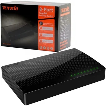 [963] SWITCH TENDA 8 PUERTOS BASE 1000 SG108